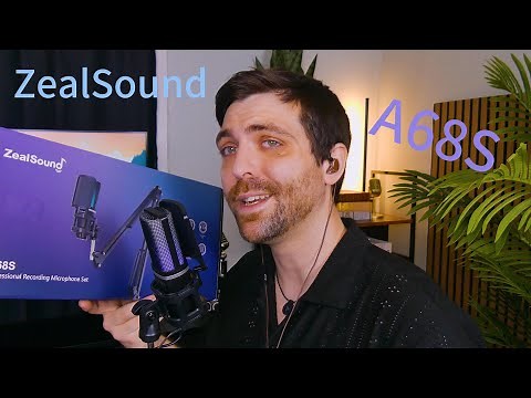[Showcase] Sound Demo of the ZealSound A68S USB RGB Microphone Perfect for Podcasting, Recording
