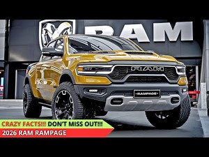 2026 Ram Rampage FIRST LOOK – The Compact Truck King?