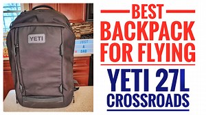 Watch Yeti 27L Crossroads Backpack Perfect for Flying Carry On on Amazon Live