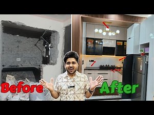 SMALL Modular Kitchen Design Ideas from recent Delhi kitchen project