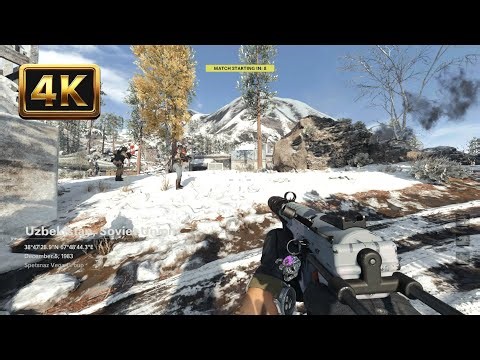 Call of Duty Black Ops Cold War Multiplayer Gameplay 4K
