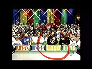 The Price is Right (#2415K): January 31, 2003 (First ep with yellow display in contestant’s row!)