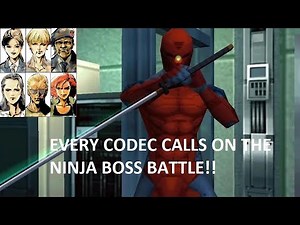 Metal Gear Solid Integral: Every Codec Calls on The Ninja Battle