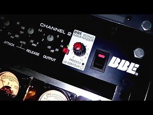 Comparison between Audio Compressors dbx 266xs, aphex 106, BBE Maxcom & Behringer T1952