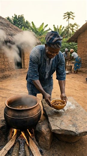 From Empty Pot to Savage Feast #Shorts #PrimitiveCooking #TribalLife
