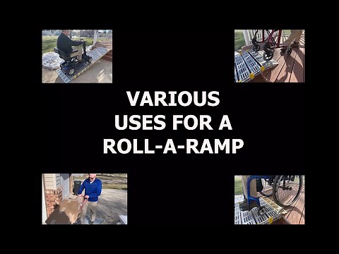 How To Use Roll-A-Ramp in Various Ways