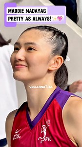 Cutie Maddie on fan service mode… grabe, charms overload! 🌸😊 #MaddieMadayag #PVL2025 #PVLReinforcedConference #TheHeartOfVolleyball #highlightsシ゚ #fypviralシ #foryoupageシ | Volleynatics