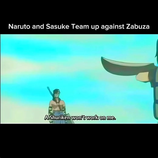 17K views · 272 reactions | Naruto and Sasuke Team up against Zabuza | Naruto Anime Reels | Facebook