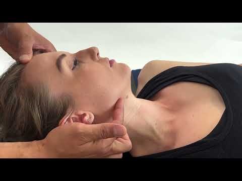 Trigger Point Therapy Technique - Suprahyoid #triggerpointtherapy