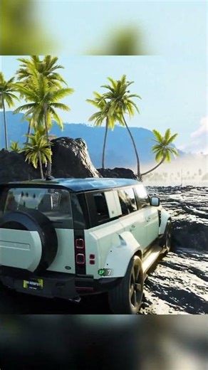 Land Rover Defender Suspension Flex| The Crew Motorfest #shorts