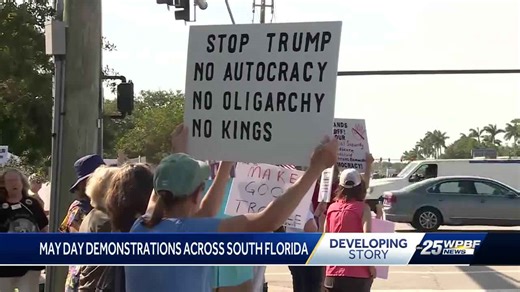 Large crowds gather across the country to protest President Donald Trump