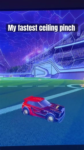 My fastest ceiling pinch #gameplay #rl #rocketleagueclips #rlclips #gamingshorts #gameplay #gaming