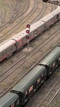 3 CN engines lead Barnum and Bailey Ringling Bros Circus Train on LKV HO model train layout