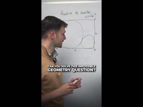 Can You Solve This Challenging Circle Geometry Problem?
