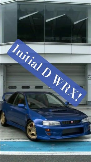 🚗 Initial D Subaru WRX | Bunta Fujiwara Tribute Build