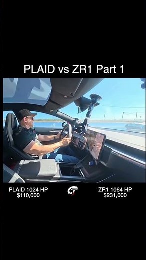 Is This a Preview?! 😳 Chevrolet Corvette ZR1X vs Tesla Model S Plaid 🔥