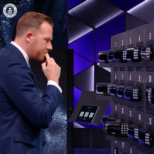 Most safes cracked using memorised 6 digit numbers 👊 | Guinness World Records