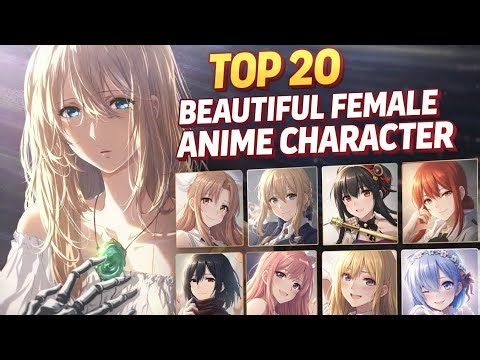 Top 20 Most Beautiful Female Anime Characters of All Time 😍 | Anime Beauty Ranking 2026