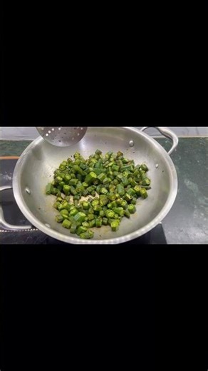 Crispy bhindi banane ka tips #pratimas kitchen #healthyfood #easycooking #ladyfingerrecipes