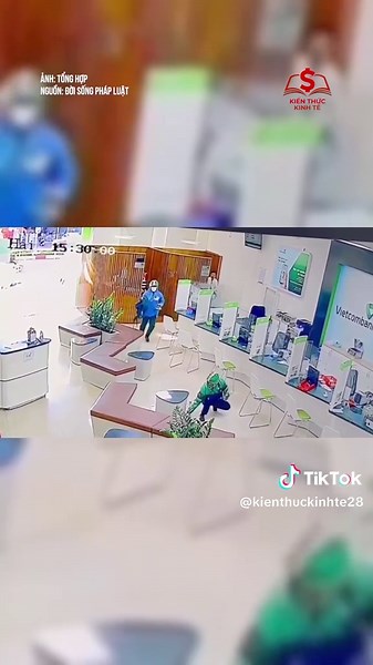 Đặc điểm nhận dạng kẻ cướp ngân hàng Vietcombank