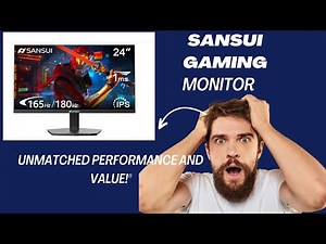 SANSUI 24-Inch FHD Gaming Monitor Review – Unmatched Performance and Value!