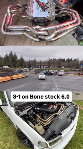 Shawn Olin on Instagram: "243k mile 6.0 with an 8-1 and a msd 2 step.. even the tune is still factory.. video does no justice 🔊🔊🔊 go check out the whole video on the choob it’s a good one 🤝as always, thanks to css for letting me tear up the yard, as well as @hdr_industries for the insane fab work 🙌🙌"