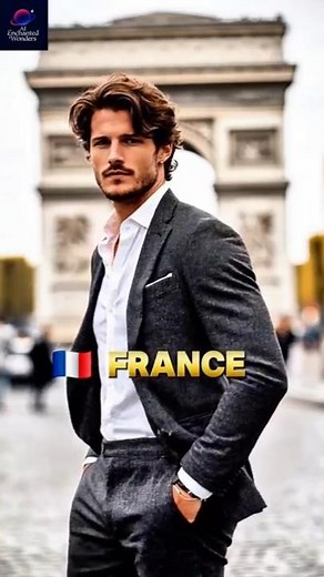🇫🇷 Stunning French Men – Handsome Male Models of France | AI Enchanted Wonders