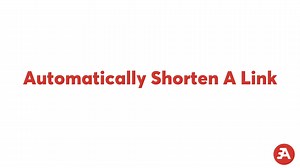 Automatically Shorten A Link