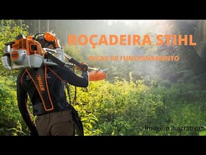 Roçadeira Stihl FS 120 - Funcionamento