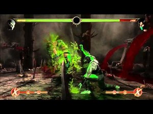 Mortal Kombat 9 - Reptile Combo Compilation