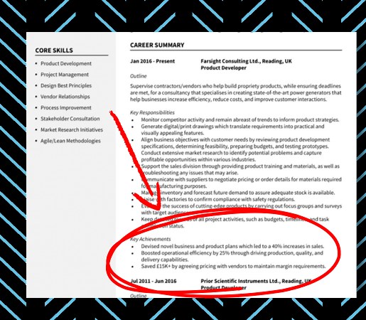 How to add achievements to your CV   46 example achievements