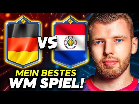 😱🏆My BEST CR World Cup PERFORMANCE EVER... (Germany vs. Paraguay) | Clash Royale German