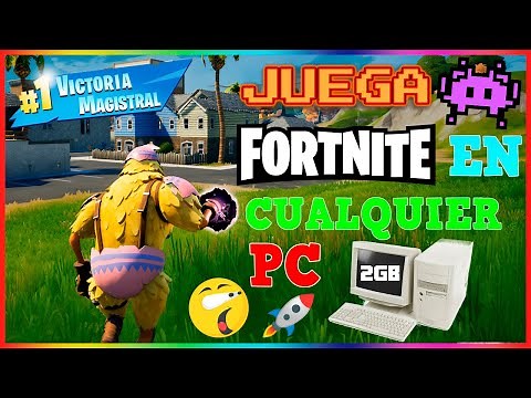 Como JUGAR FORTNITE sin DESCARGARLO para PC
