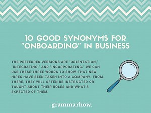 10 Good Synonyms For "Onboarding" in Business