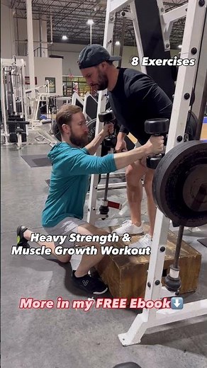 Gain More MUSCLE with Eccentric Overload!! Bent Over Row on Smith Machine with Partner Tension