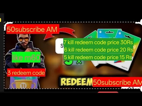 50 subscriber complete tournament start redeem code kil dekh Kar dega subscribe karo comment 🎁