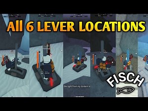Where To Find All 6 Lever Locations In Fisch Roblox | All 6 Lever Locations