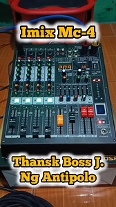 Imix Mixer 4 Channel With 256 DSP Effects #JorAudio #ImixMC4 | JOR AUDIO