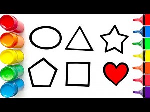 How to Draw 6 Easy-to-Remember 2D Shapes | Step by Step for Beginners
