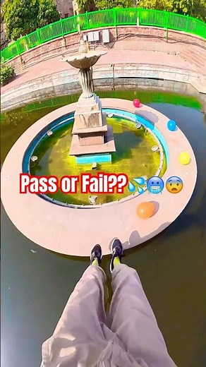 Water Challenge With Balloons 🤯 #passorfail #viral #balloonchallenge #waterchallenge