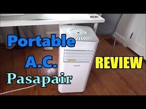 Pasapair Portable Air Conditioner REVIEW & How to Setup