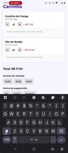 Checkpoint 01 Mobile Development e IoT