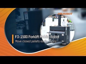 AMR/F3-1500 Forklift Mobile Robot/Move Closed-pallets Easily