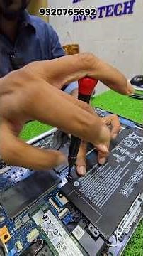 HP Laptop Battery Replaced 🔋 | Power Back in Minutes! ⚡ #shorts #trending