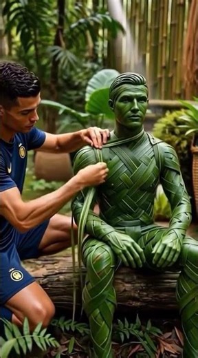 The Man Statue That Came Alive… AI Made This Look Real 😳