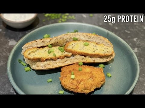 Gourmet High-Protein Breakfast: Duck Rillettes Stuffed Bread 🦆