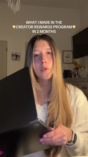 What I’ve made in the creator rewards program 😯💰#creatorrewardsprogram #realistic #tiktoker #contentcreator #contentcreation