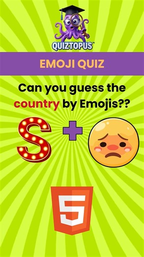 🚩 Can You Guess the Country by Emojis? 🌎 #emojiquiz #emojichallenge #emojigame #emojichallengequiz
