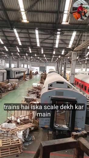 indian train workshop railway workshop #LHB coach all AC coach railway Workshop
