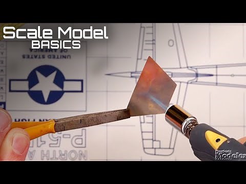 Scale Model Basics: Annealing photo-etched metal parts